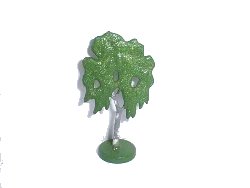 LEGO onderdeel Plant, Tree Flat Birch painted with hollow base (FTBirchH)