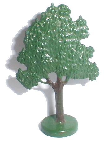 LEGO onderdeel Plant, Tree Flat Fruit painted with hollow base (FTFruitH)