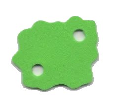 LEGO onderdeel Foam Scala Bush 7 x 6 with 2 Holes (bb0234)