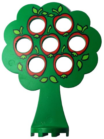 LEGO onderdeel Fabuland Tree with Apples Pattern (fabea2)