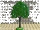 LEGO onderdeel Plant, Tree Flat Oak painted with solid base ftoak