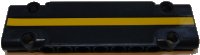 LEGO part Technic, Piastra Pannello 3 x 11 x 1 con Motivo Stripe Blu Scuro e Giallo (Adesivo) - Set 42055 15458pb009