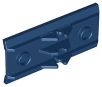 LEGO onderdeel Voertuig, Spoiler / Ploegschaar 6 x 3 met Scharnier 2440