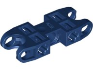 LEGO part Technic, Axle and Pin Connector 2 x 5 with 2 Ball Joint Sockets, Open Sides 47296