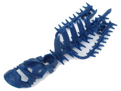 LEGO onderdeel Bionicle Piraka Spine Flexible with Mask and Arm Covers, Vezok (53576)