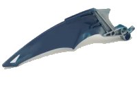 LEGO part Bionicle Wing Makuta with Marbled Pearl Light Gray Pattern 60919px1