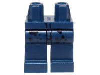 LEGO part Hips and Legs with Dirt Stains Spots Pattern 970c00pb0139