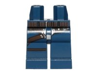 LEGO part Hips and Legs with SW Gunbelt, Belt on Hips Pattern (Han Solo) 970c00pb0288