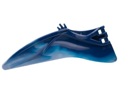 LEGO onderdeel Dinosaur Wing Pteranodon - Right with Marbled Sand Blue Edge Pattern (98089pb06)