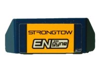 LEGO part Vehicle, Spoiler with Bar Handle with 'STRONGTOW' and 'ENgyne' Logo on Bright Light Orange Background Pattern (Sticker) - Set 60218 98834pb19