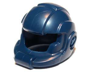 LEGO onderdeel Minifigure, Headgear Helmet Space with Open Visor Large (99254)
