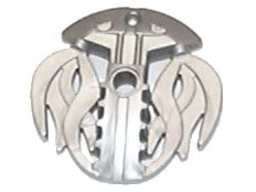 LEGO part Bionicle Weapon 5 x 5 Shield with Flames Twin (44937)
