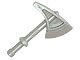 LEGO part Duplo Utensil Axe / Tomahawk with Tapered Round Handle Top and Solid Handle Bottom 51268