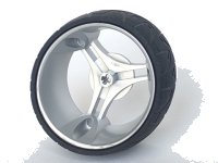LEGO part Wheel 70 x 28 mm Futuristic with Black Tire 70 x 28 mm Futuristic (32077 / 32078) 32077c01