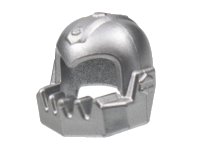 LEGO part Minifigure, Headgear Helmet Chin Guard Oversized Jagged 62697