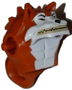 LEGO onderdeel Torso/Head Alien, Dogpound Pattern (12612pb01)
