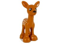 LEGO part Duplo Deer Baby Fawn, Eyes White on Back 18604c01pb02