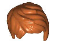 LEGO part Minifigure, Hair Female Short Tousled with Side Part 37823
