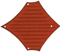 LEGO part Cloth Sail 26 x 22 Jabba's Sail Barge with Brown Line Pattern 55629