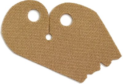 LEGO onderdeel Minifigure Poncho Cloth Asymmetric, Tattered (SW Obi-Wan) (100560)