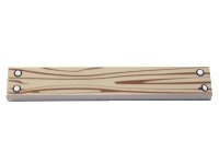 LEGO onderdeel Tile 1 x 6 with Wood Grain and 4 Silver Nails Pattern 6636pb143