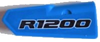 LEGO part Technic, Panel Fairing #22 Very Small Smooth, Side A with 'R1200' Pattern (Sticker) - Set 42063 11947pb034
