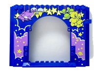 LEGO onderdeel Panel 4 x 16 x 10 with Medium Lavender Cloud with Stars and Planets, Carnival Prizes Pattern 15626pb07