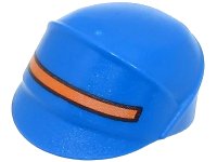 LEGO part Minifigure, Headgear Cap, SW Imperial Officer with Orange Stripe Pattern 16497pb05