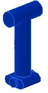LEGO onderdeel Minifigure, Utensil Jack Handle (4628)