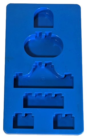 LEGO part Duplo Shape Sorter Tray 8 x 16, Top (4799)