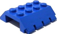 LEGO part Slope 45 4 x 4 Double with Hinge 4857