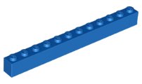 LEGO part Brick 1 x 12 (6112)