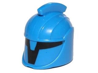 LEGO onderdeel Minifigure, Headgear Helmet SW Senate Commando with Black Markings Pattern (64806pb01)