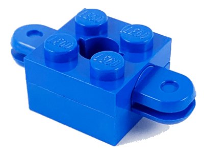 LEGO part Arm Holder Brick 2 x 2 with Top Hole with Arms (792c04 / 795) (Homemaker Figure / Maxifigure Torso Assembly) (792c03)