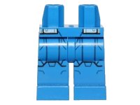 LEGO part Hips and Legs with SW Black Special Forces Clone Trooper Armor Pattern 970c00pb0252