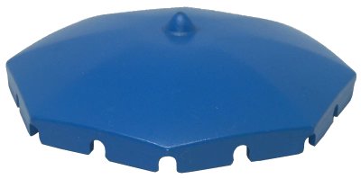 LEGO onderdeel Fabuland Umbrella Top with Squared Bottom Flaps (x837)