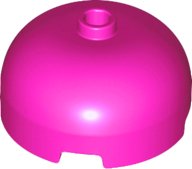 LEGO part Brick, Round 3 x 3 x 1 1/3 Dome Top - Open Stud 49308