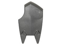 LEGO part Minifigure, Shield Broad Spiked Bottom and Cutout Corner (Uruk-hai Shield) 10049