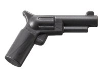 LEGO part Minifigure, Weapon Gun, Pistol Revolver - Small Barrel 13562