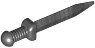LEGO part Minifigura, Arma Espada, Gladius Romana con Guardamano Grueso 18034