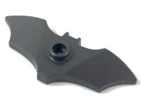 LEGO part Minifigure, Weapon Batarang, Wide with Stud on Front 37720e