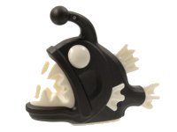 LEGO part Anglerfish with Molded White Eyes, Fins, and Teeth Pattern 67471pb02