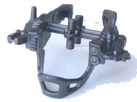 LEGO part Hero Factory Face Shield with Saw Blade 92204