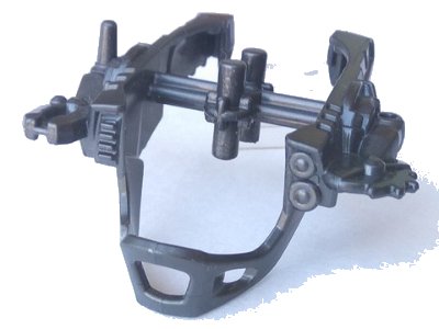 LEGO part Hero Factory Face Shield with Saw Blade (92204)