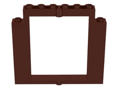 LEGO part Door, Frame 2 x 8 x 6 Swivel without Bottom Notches (40253)