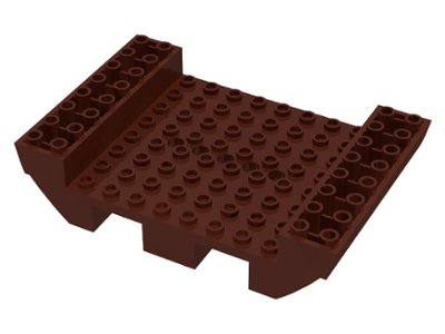 LEGO part Boat, Hull Small Middle 8 x 12 (6054)