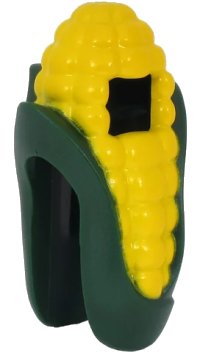 LEGO part Minifigure, Headgear Head Cover, Costume Corn Cob Suit with Yellow Corn Kernels Pattern 29575pb01