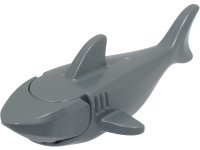 LEGO part Shark with Rounded Nose and Debossed Gills 14518c04