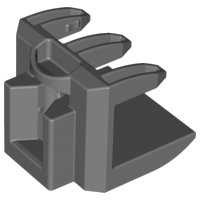 LEGO part Duplo Bulldozer Bucket Small with Ripper Claws 16699