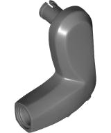 LEGO part Dinosaur Leg Small (Front) with Pin and 2 Elbow Spikes - Left (20439)